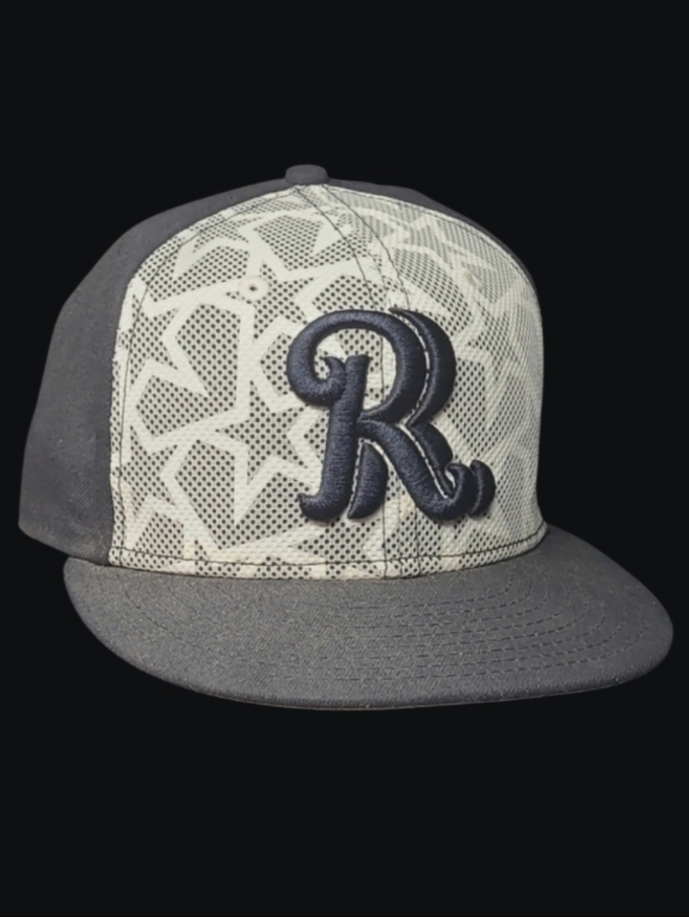 NEW-Frisco "Rough Riders" Minor League Baseball Team-Fitted Baseball Cap - 7 5/8